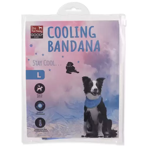 Šátek Dog Fantasy chladící L 38-52 cm