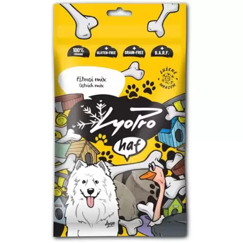  LyoPro Dog Pštrosí mix 50 g