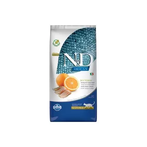 N&D OCEAN CAT NEUTERED Adult Herring & Orange 5kg