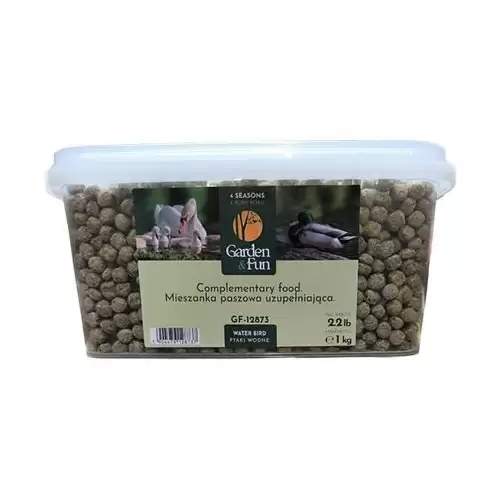 GARDEN FUN krmivo pro vodní ptáky kyblík 1kg