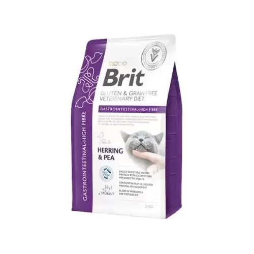 Brit Veterinary Diets Cat GF Gastrointestinal High Fibre 2kg