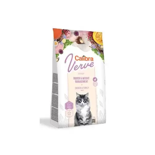 Calibra Cat Verve GF Indoor&Weight Chicken  750g