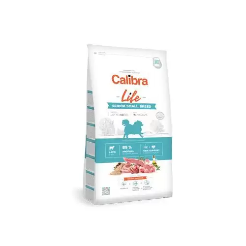 Calibra Dog Life Senior Small Breed Lamb 2 x 6kg