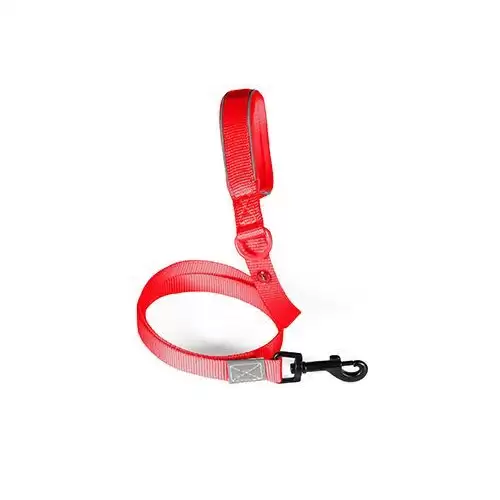 Vodítko pes PREMIUM nylon 25mm/1,2m červená Zolux