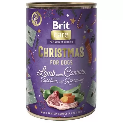  Brit Care Dog konz. Monoprotein Christmas Lamb 400g
