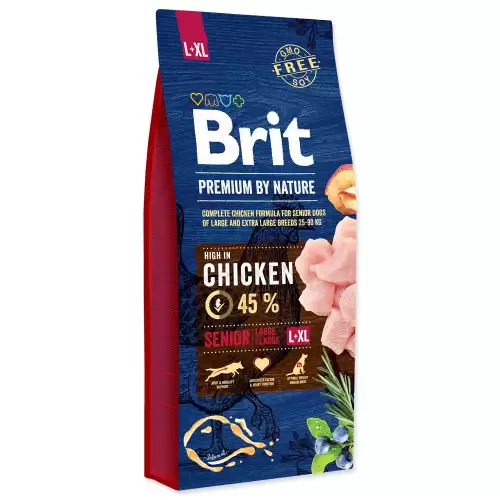 Brit Premium Dog Nature Senior L + XL 2 x 15kg