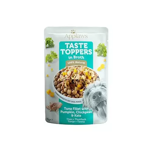 Applaws Dog kapsa Toppers Broth tuňák s dýní 85g