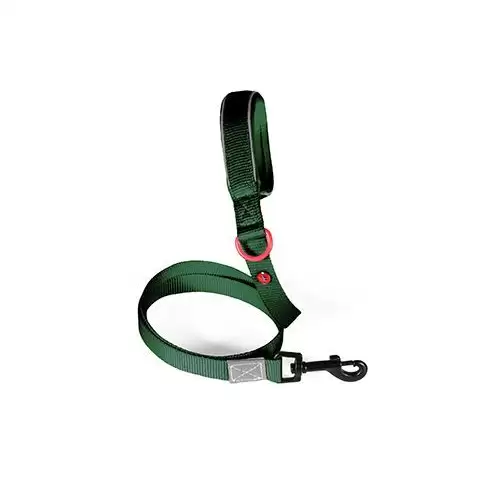 Vodítko pes PREMIUM nylon 20mm/1,2m tm.zelená Zolux