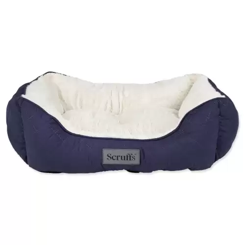Pelech Scruffs Wilton Box Bed modrý M 60x50cm
