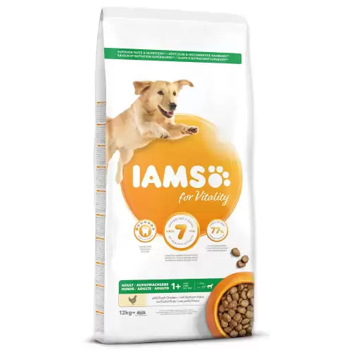 Krmivo IAMS Dog Adult Large Chicken 12kg 