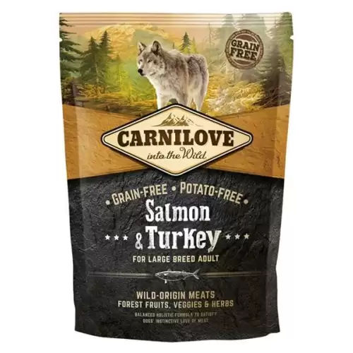  Carnilove Dog Adult Salm.& Turk. Large Breed GF 1,5 kg