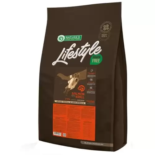 Nature's Protection Dog Dry LifeStyle GF Salmon SB 10 kg
