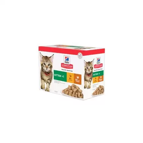 Hill's Fel. SP Kitten Chicken&Turkey kapsa 12x85g