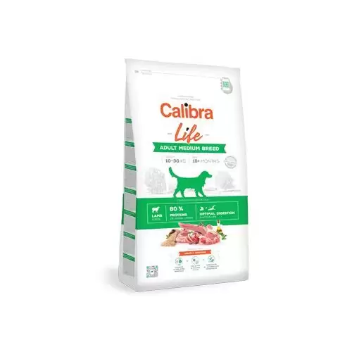Calibra Dog Life Adult Medium Breed Lamb 2,5kg