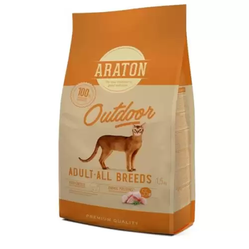  Araton Cat Dry Adult Outdoor Poultry 1,5 kg