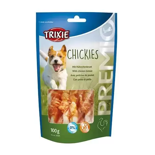 Premio CHICKIES Light - kalciové kosti s kuřecím masem 100 g