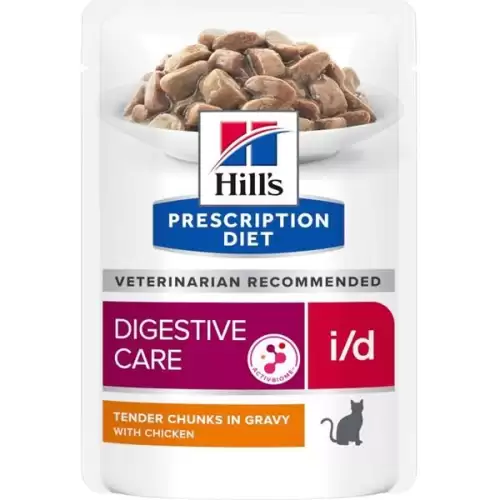  Hill's Prescription Diet Feline i/d s AB+ kuře kapsička 12 x 85 g