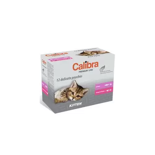Calibra Cat  kapsa Premium Kitten multipack 12x100g