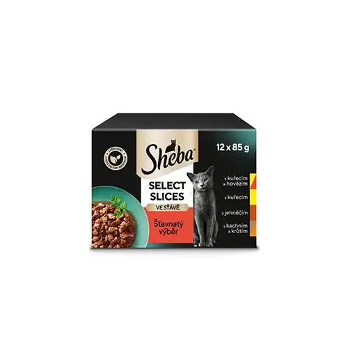 Sheba kapsa Select Slices šťavnatý výběr 12x85g