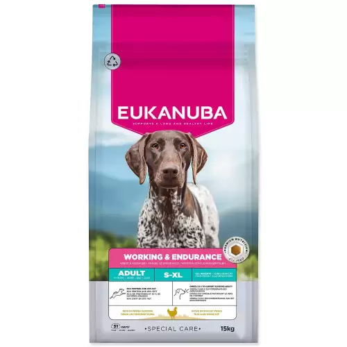 Krmivo EUKANUBA Special Care Adult Working a Endurance 15kg