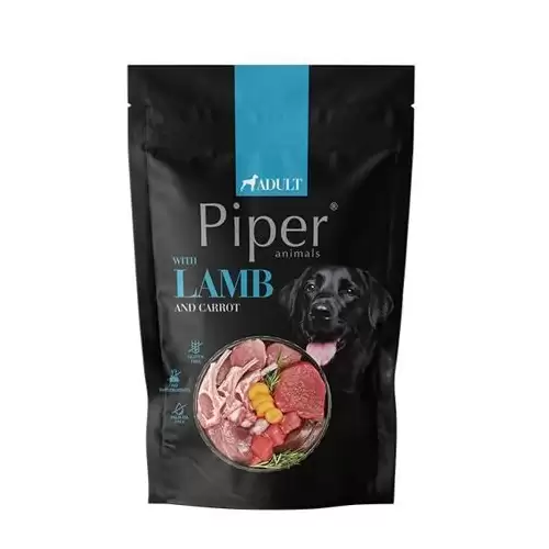 NEW PIPER s jehněčím a mrkví, kapsička pro psy 500 g