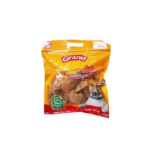 GRAND Dog poch. Suš. Mňamka ucho vepřové 10+2ks