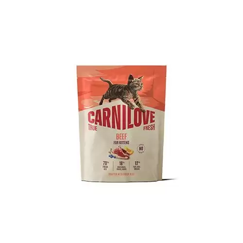 Carnilove Cat True Fresh Dry Beef Kittens 400g