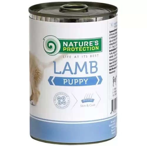  Nature's Protection Dog konz. Puppy jehně 400 g