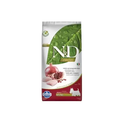 N&D PRIME DOG Adult Mini Chicken&Pomegranate 7kg