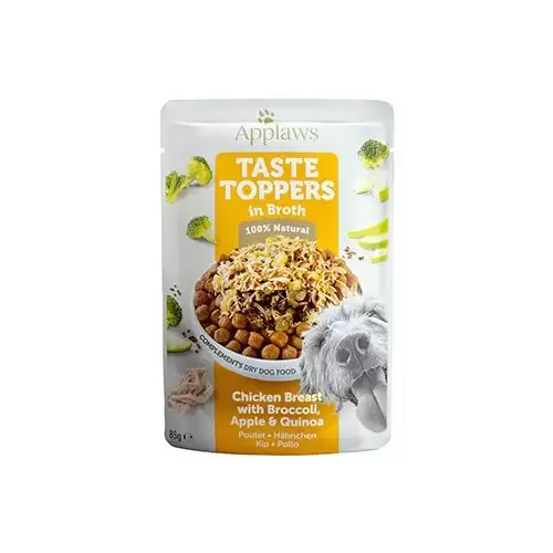 Applaws Dog kapsa Toppers Broth kuřecí s quinou 85g