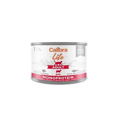 Calibra Cat Life  konz.Adult Beef 200g