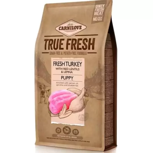  Carnilove Dog True Fresh Turkey Puppy 4 kg