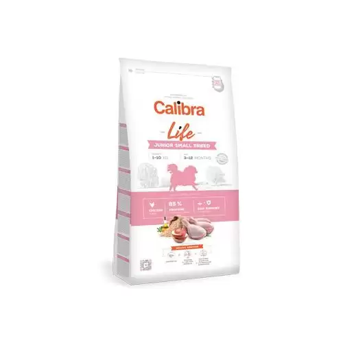 Calibra Dog Life Junior Small Breed Chicken 2 x 6kg