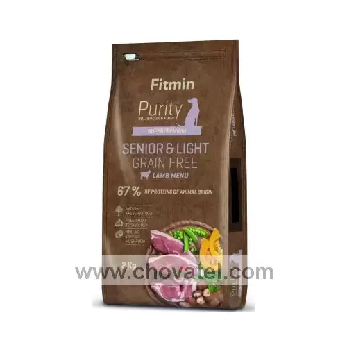 Fitmin dog Purity Grain Free Senior & Light Lamb 2kg