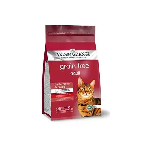 Arden Grange Cat GF Adult with fresh Chick&Potato 400g