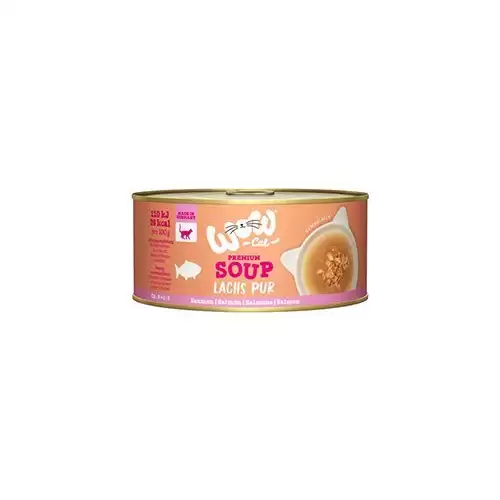 WOW Cat konz. Adult Soup lososová polévka 70g