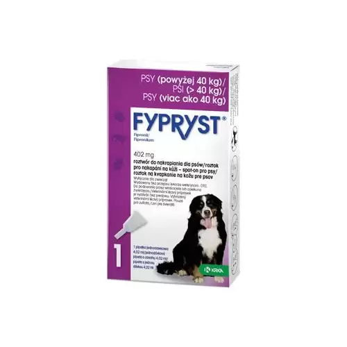 Fypryst Spot-on Dog XL 402mg sol 1x4,02ml (nad 40kg)