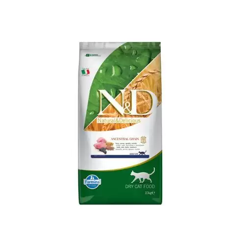 N&D LG CAT Adult Lamb & Blueberry 10kg