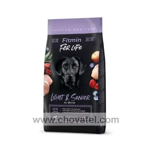 Fitmin dog For Life Light & Senior 3 x 12kg