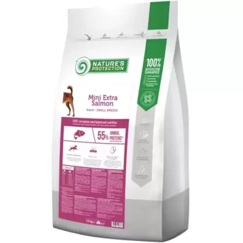  Nature's Protection Dog Dry Adult Mini Extra Salmon 7,5 kg