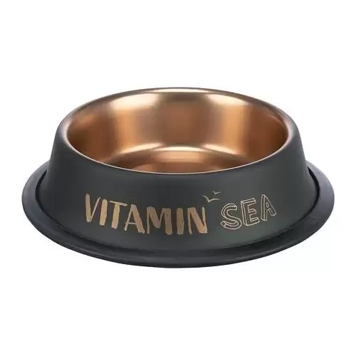 BE NORDIC miska, nerez/guma, černá/bronzová 0,9 l/ ø 23 cm