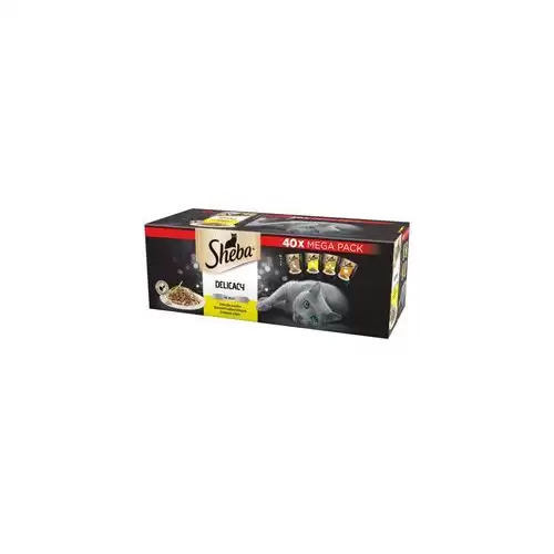 Sheba kapsa Delikatesse drůbeží výběr 40x85g