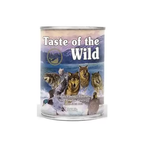 Taste of the Wild konzerva Wetlands Wild Fowl 390g