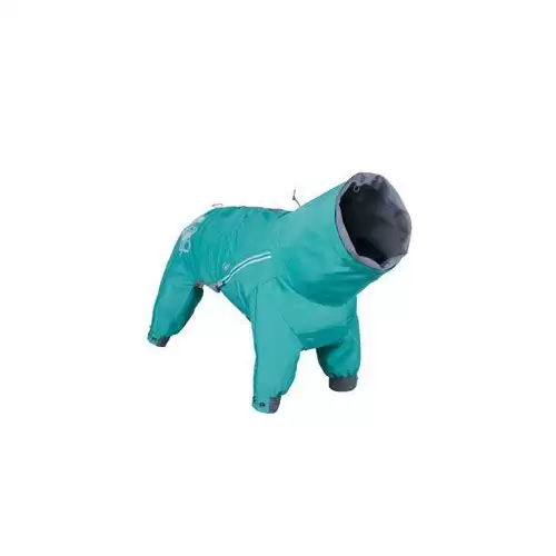 Obleček Hurtta Mudventure overal ECO paví zeleň 35S