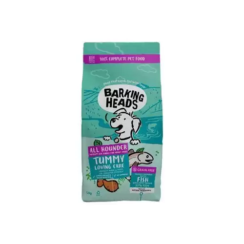 BARKING HEADS All Hounder Tummy Lovin' Care Fish 12kg