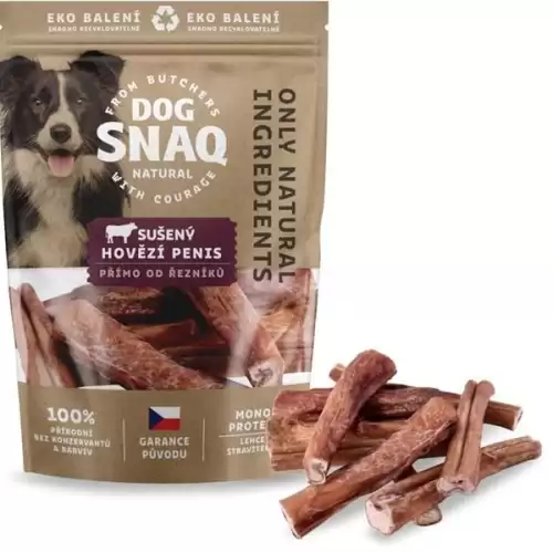  DOG SNAQ - Hovězí penis sušený 200g