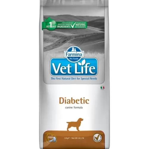  Vet Life Natural Canine Diabetic 12 kg