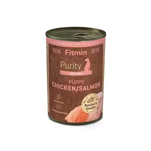 Fitmin Purity dog konz. Puppy Salmon&Chicken 400g