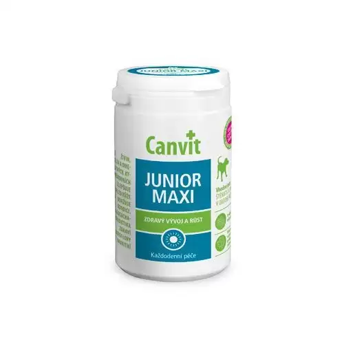 Canvit Junior MAXI pro psy ochucený 230g