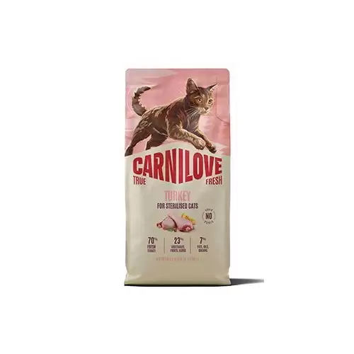 Carnilove Cat True Fresh Dry Turkey Steril.Ad.AB 6kg